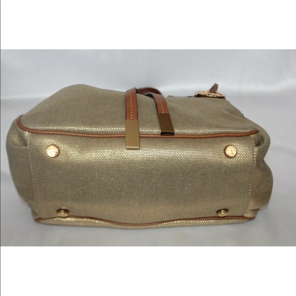 New! Michael Kors gold drawstring hobo - Picture 5 of 8